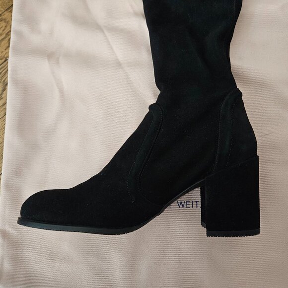Stuart Weitzman | Daphne OTK Suede Boots size 6.5 | NEW IN BOX - Picture 4 of 15